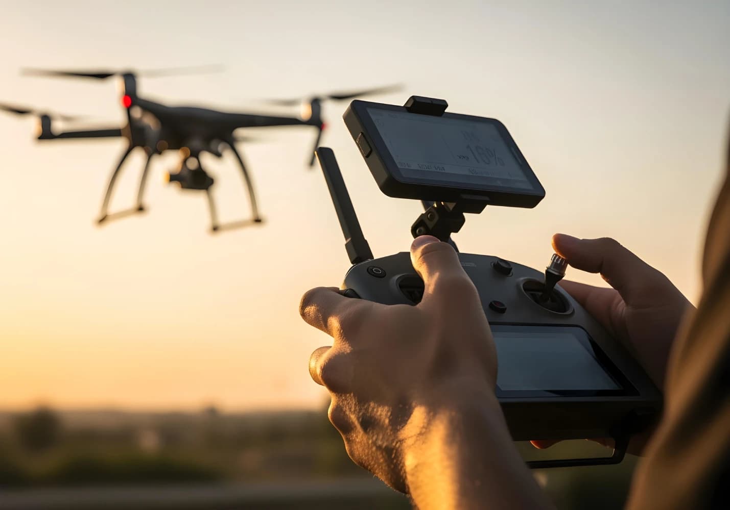 Scene for Drone Operator Fills Aerial Data Requests